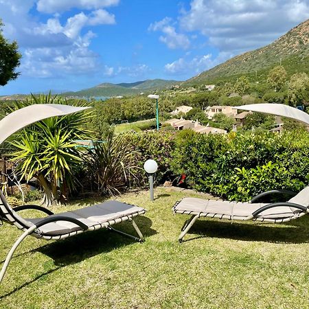 Villa Perdalonga, Vista Mare Sea View Tuerredda Teulada Exteriör bild
